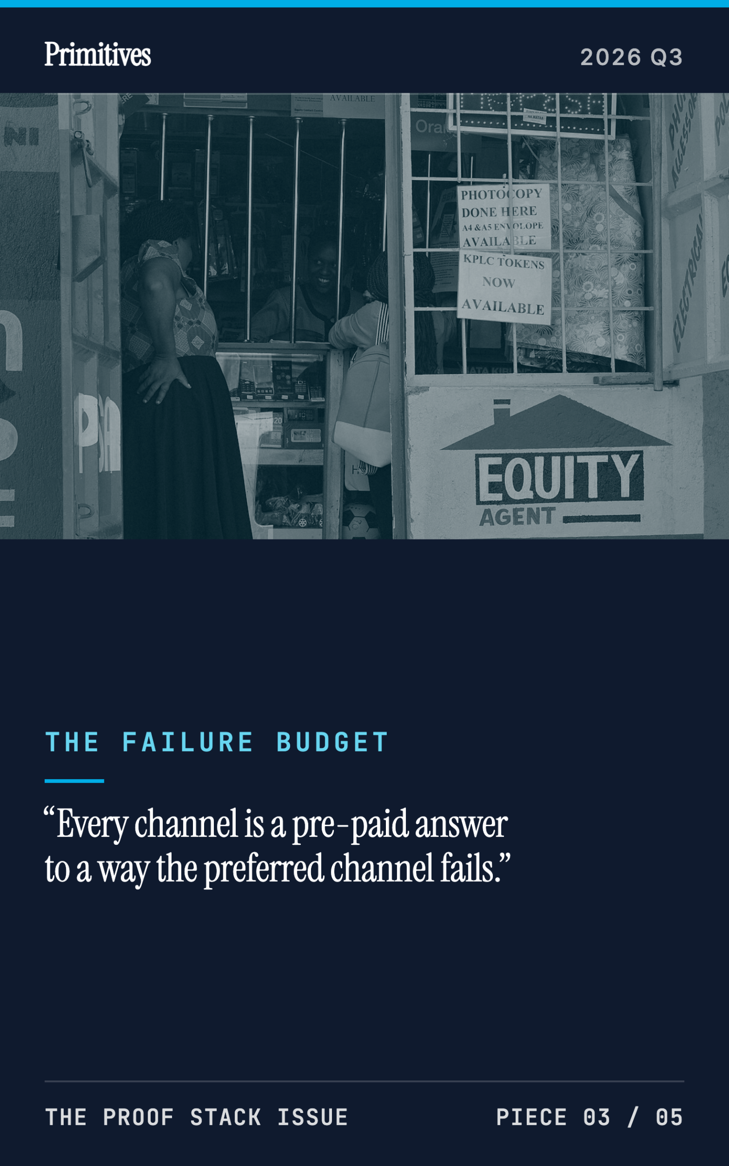 Deployment Journal: What Shipping CHATS Taught Us About Offline-First Receipts - page 24