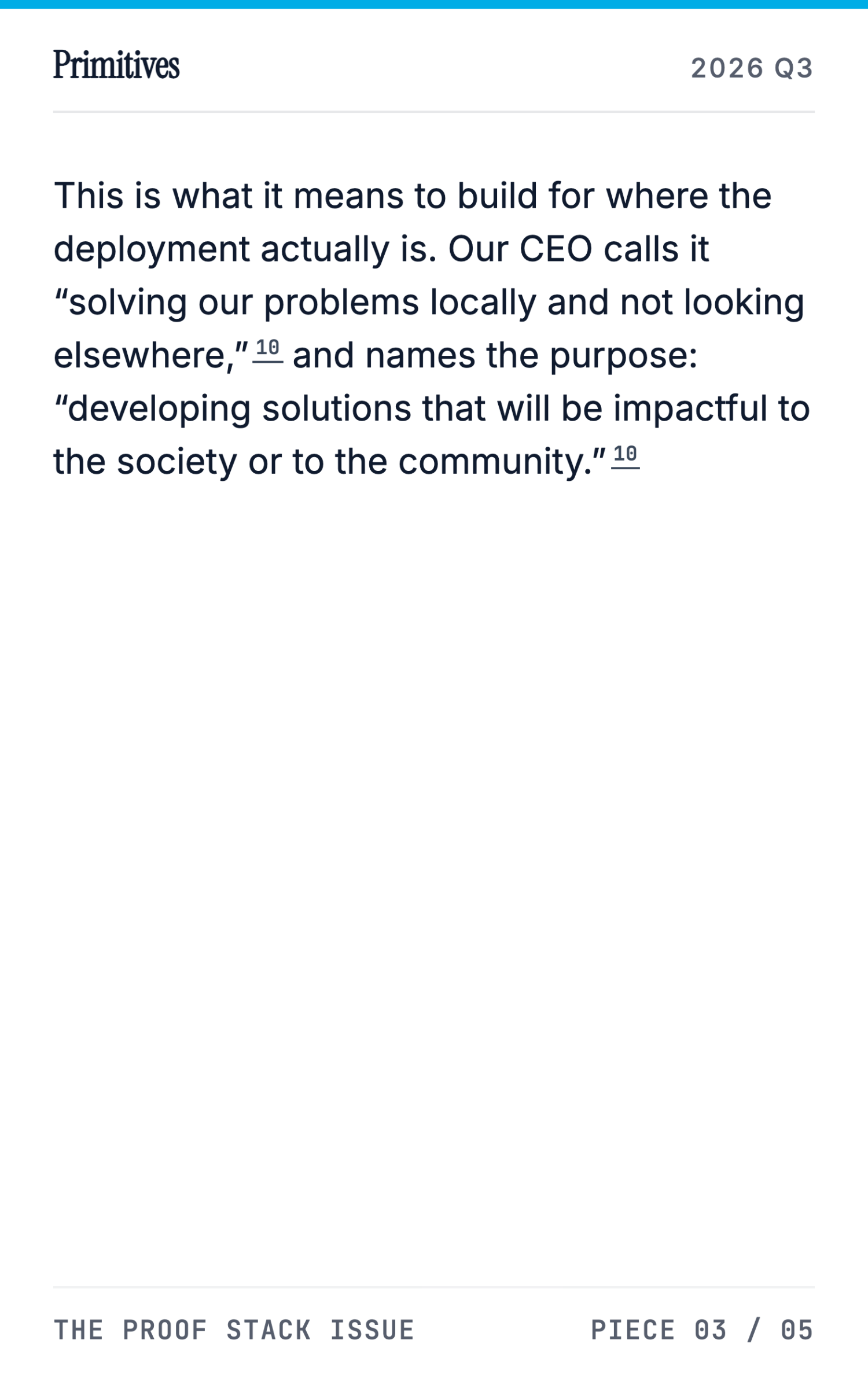 Deployment Journal: What Shipping CHATS Taught Us About Offline-First Receipts - page 30