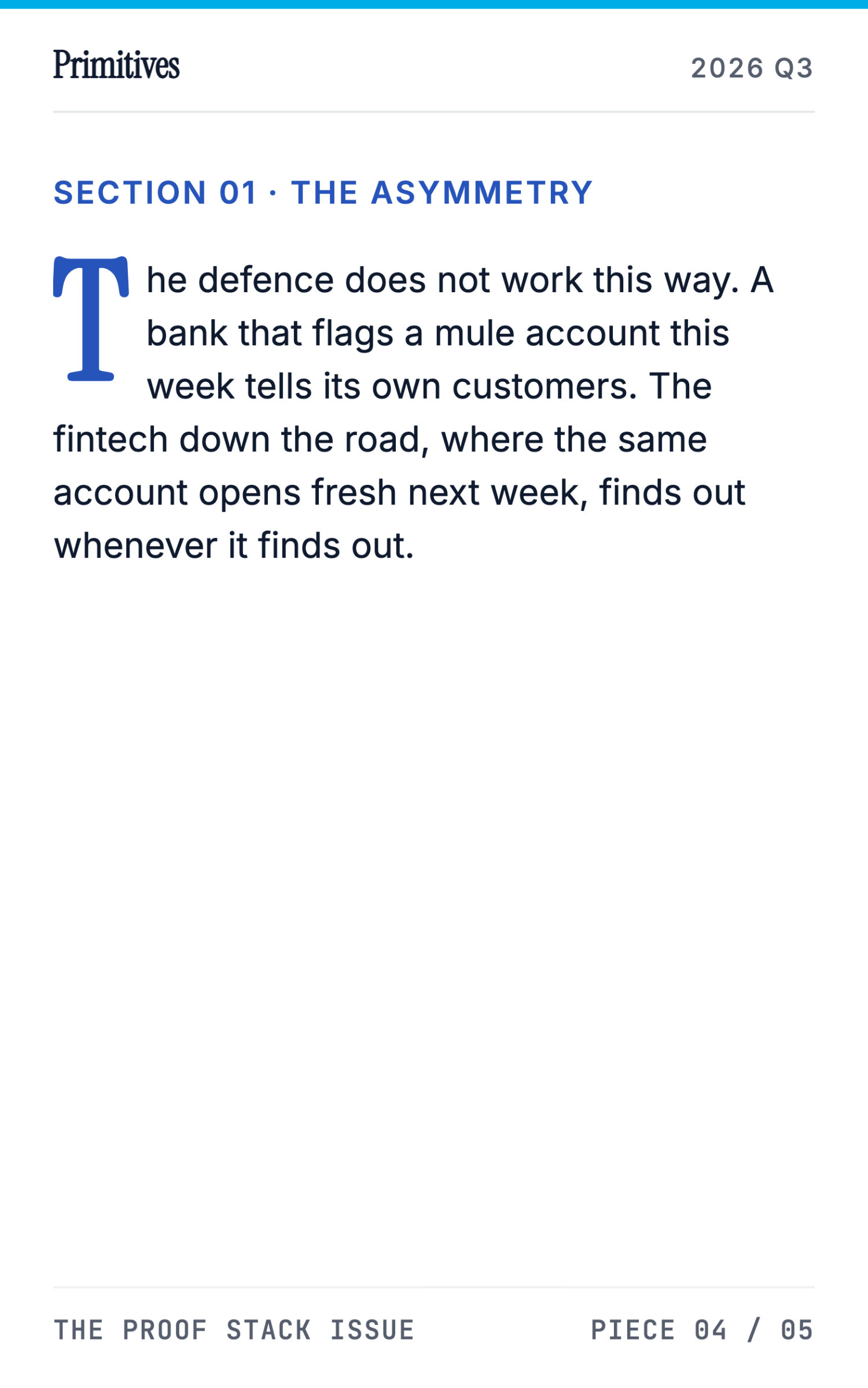 An Open Fraud-Intelligence Network: The Lab's Next Experiment - page 3