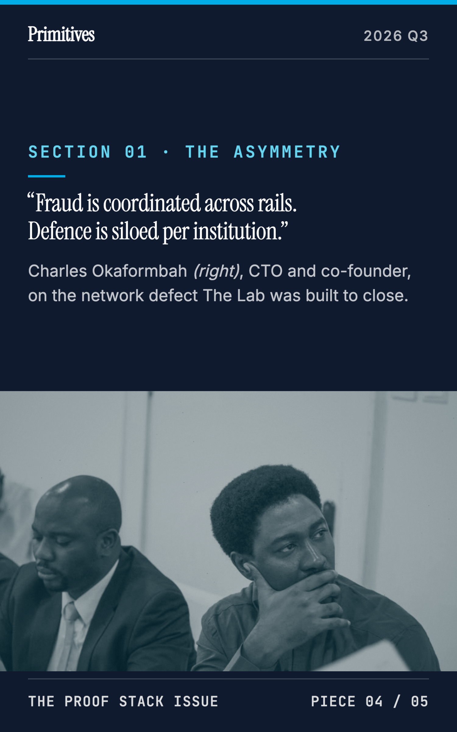 An Open Fraud-Intelligence Network: The Lab's Next Experiment - page 5