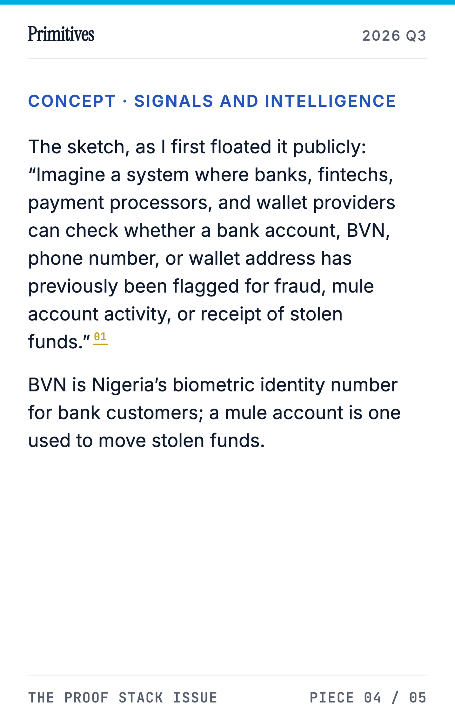 An Open Fraud-Intelligence Network: The Lab's Next Experiment - page 12