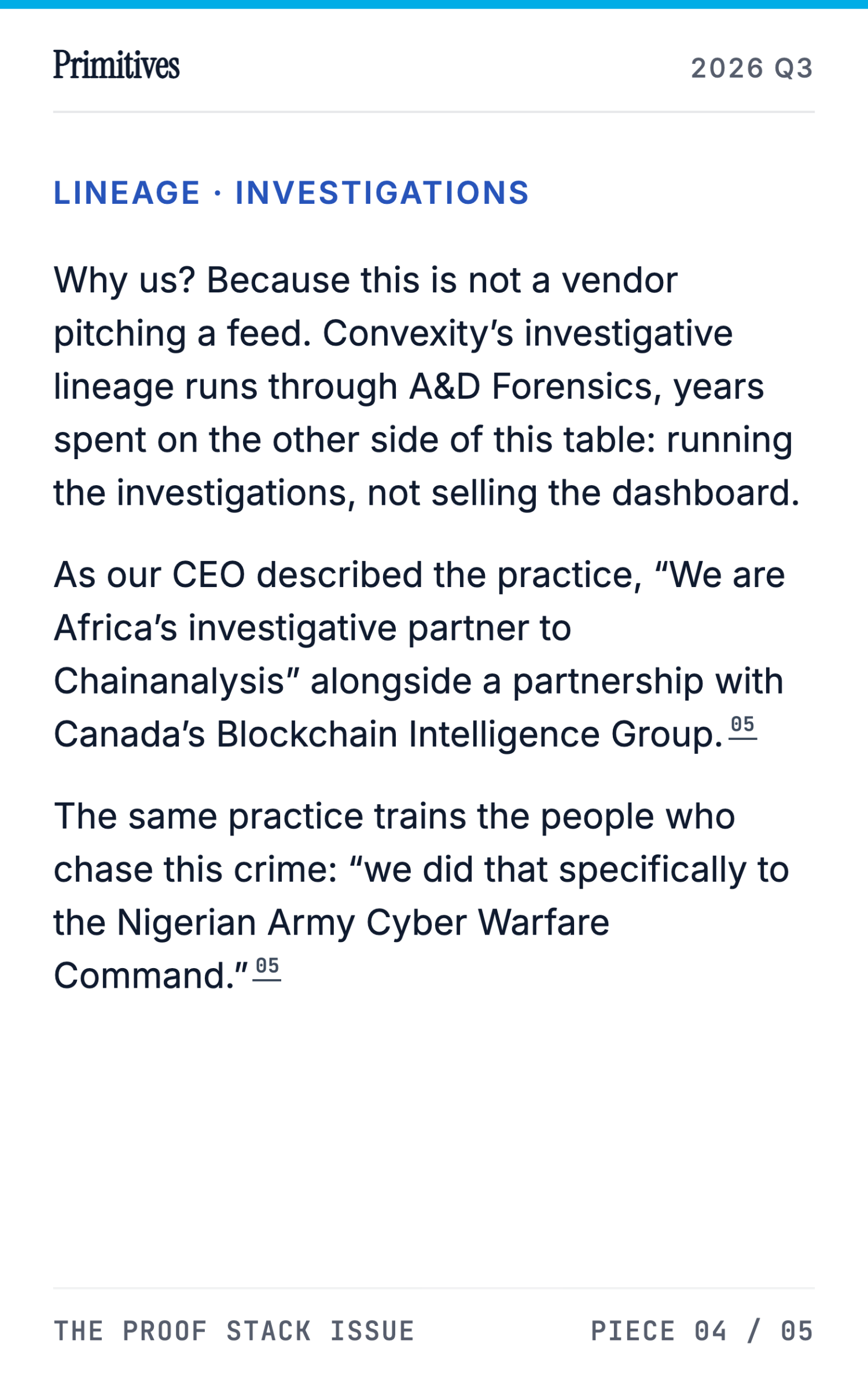 An Open Fraud-Intelligence Network: The Lab's Next Experiment - page 17