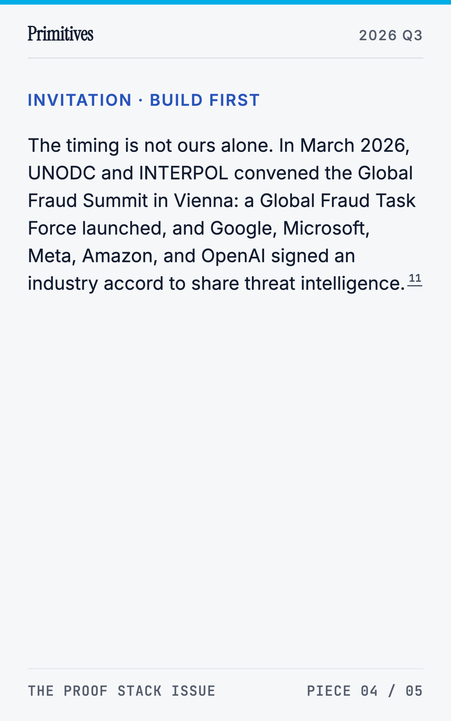 An Open Fraud-Intelligence Network: The Lab's Next Experiment - page 34