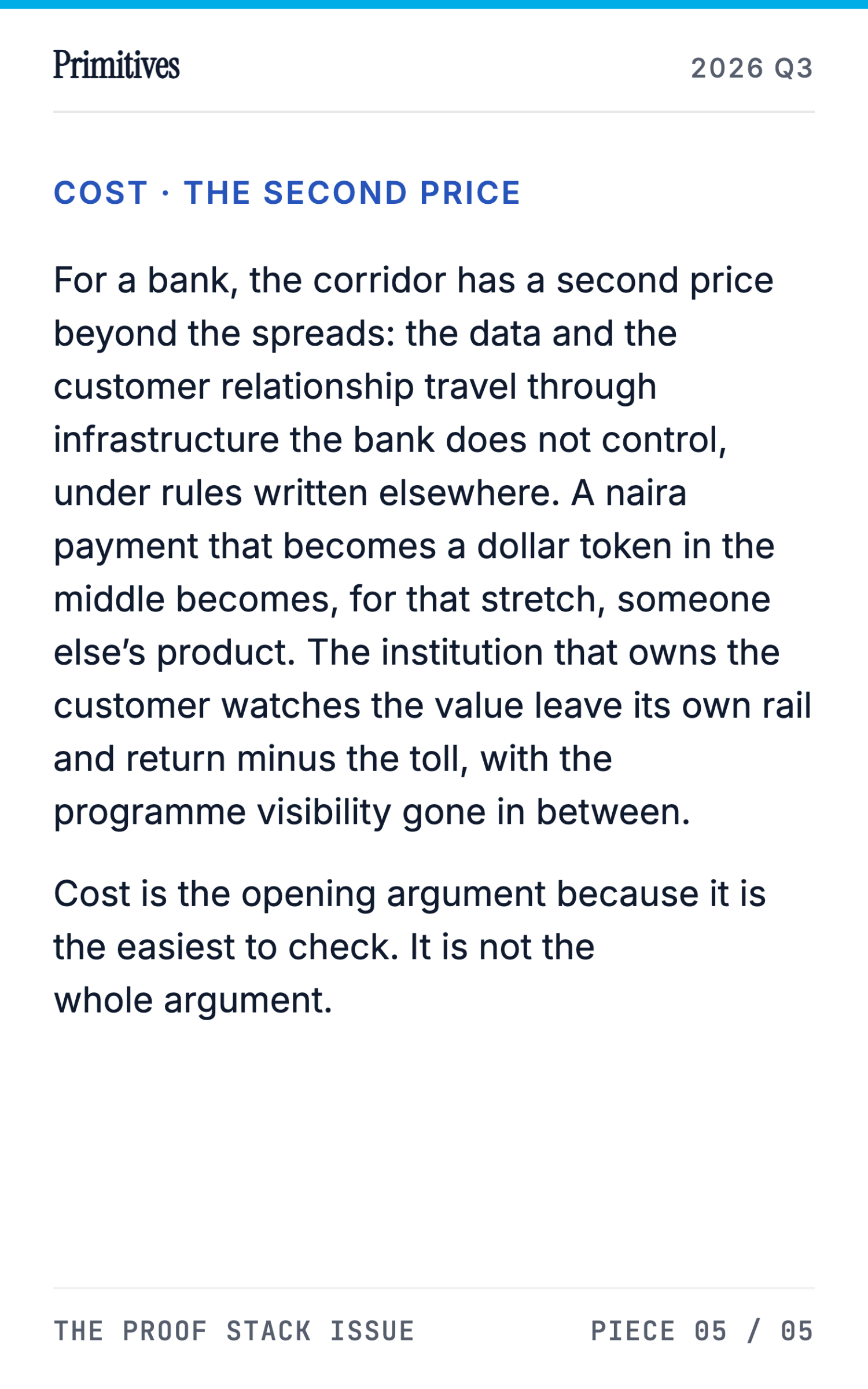 Bank-Facing Programmable Money: A Cryptographic Case for African Stablecoins - page 13