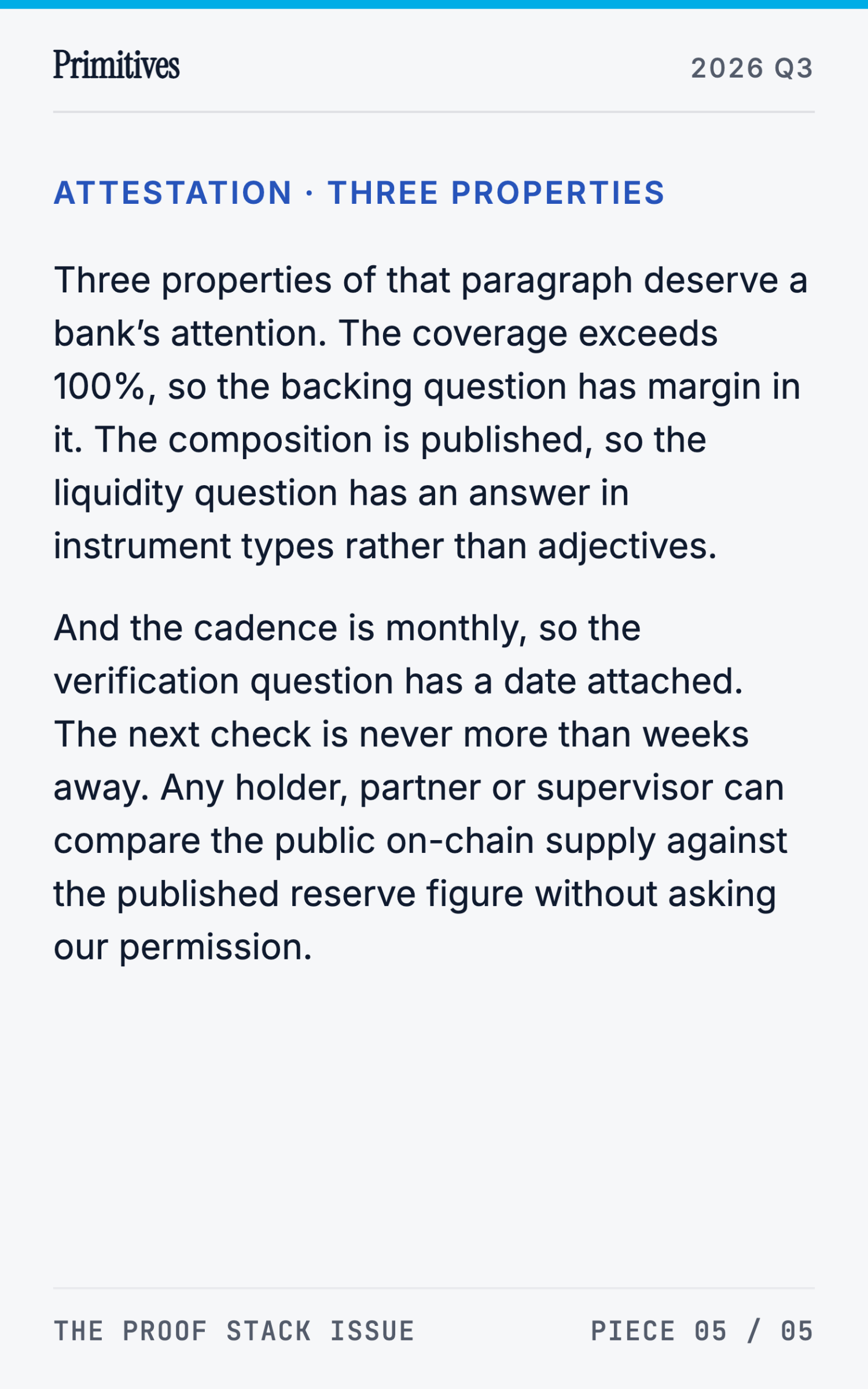 Bank-Facing Programmable Money: A Cryptographic Case for African Stablecoins - page 35
