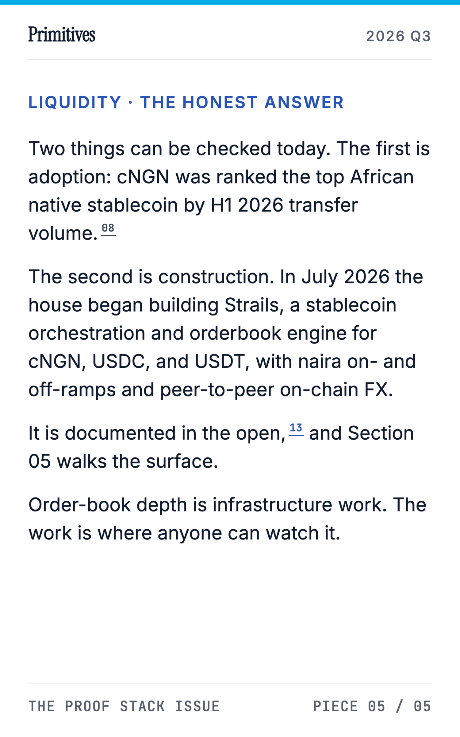 Bank-Facing Programmable Money: A Cryptographic Case for African Stablecoins - page 50