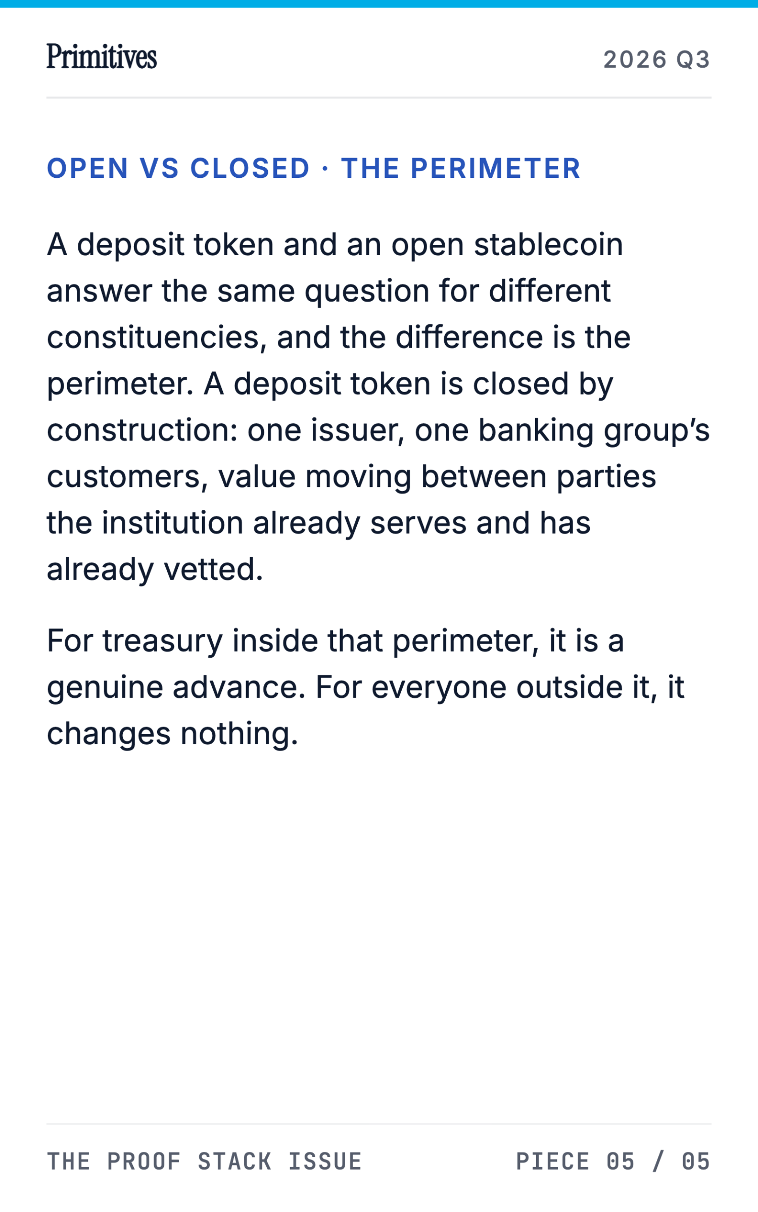 Bank-Facing Programmable Money: A Cryptographic Case for African Stablecoins - page 54