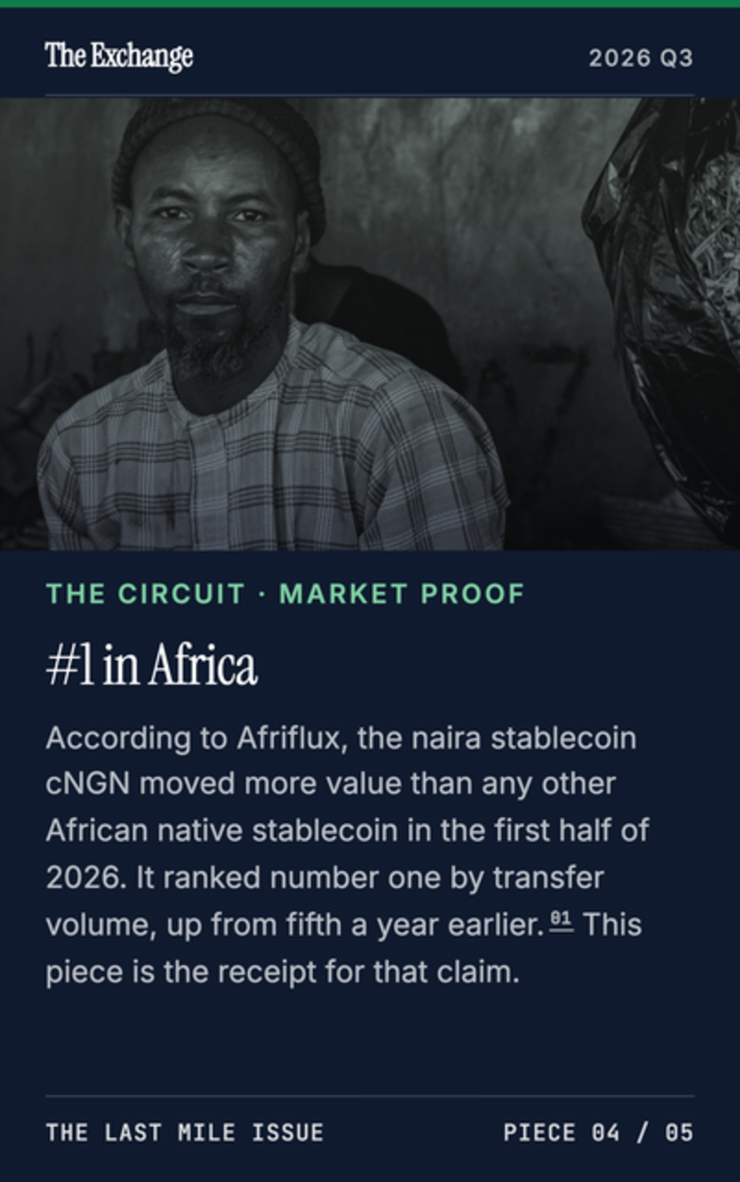 #1 in Africa: 5,926 Holders, ₦208.3B Moved, and the Partner Stack Behind the cNGN Trail - page 2