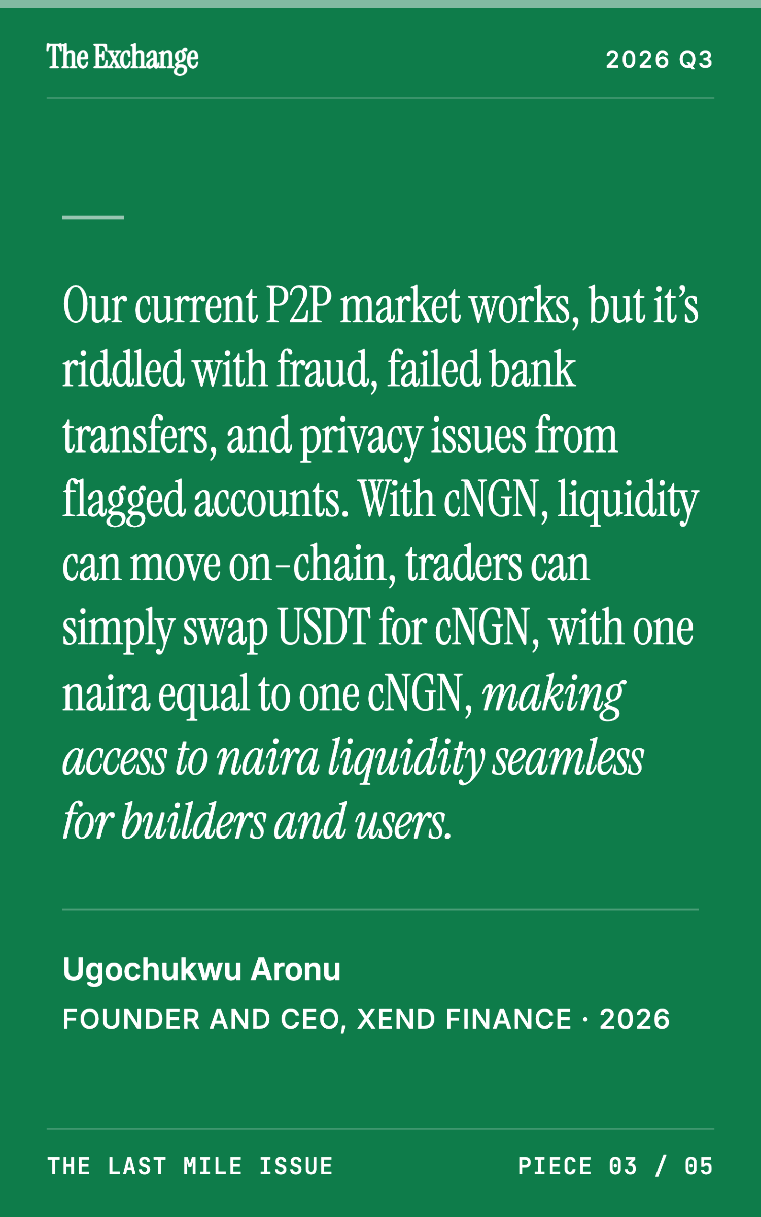 Agent Networks as Distribution: Getting Digital Cash to the Last Mile - page 11