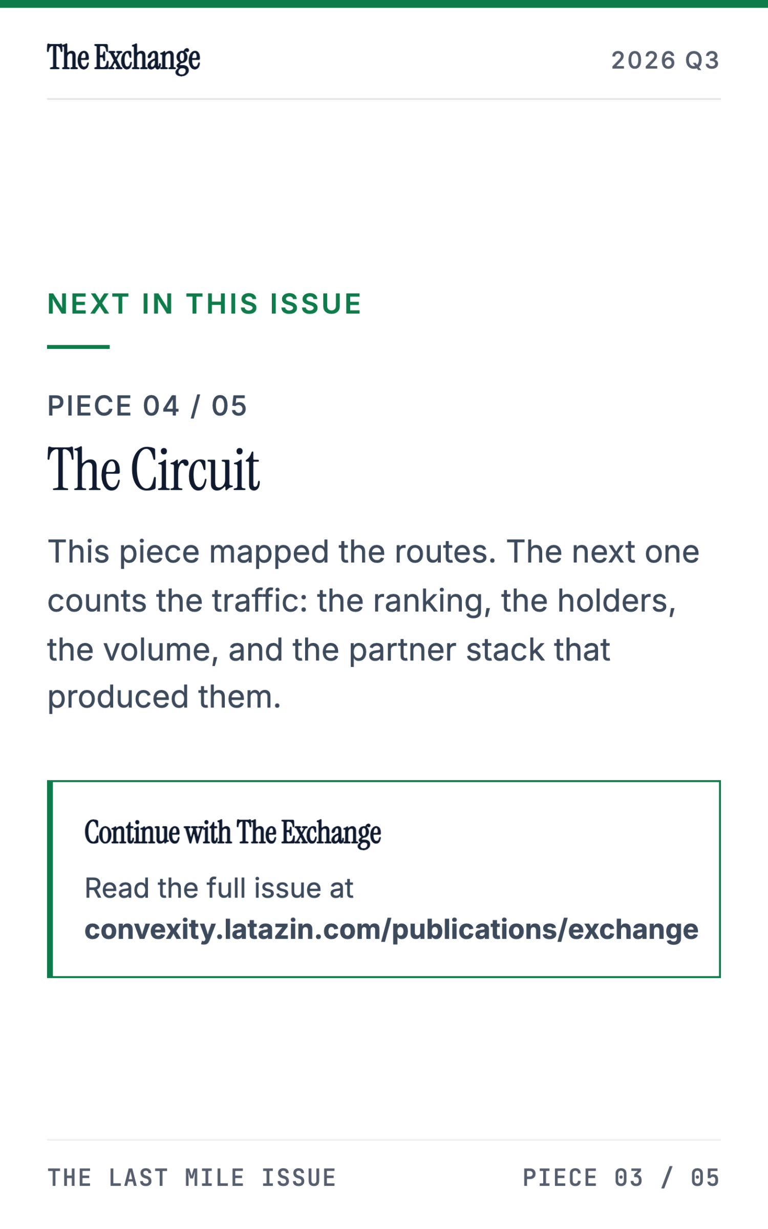 Agent Networks as Distribution: Getting Digital Cash to the Last Mile - page 16