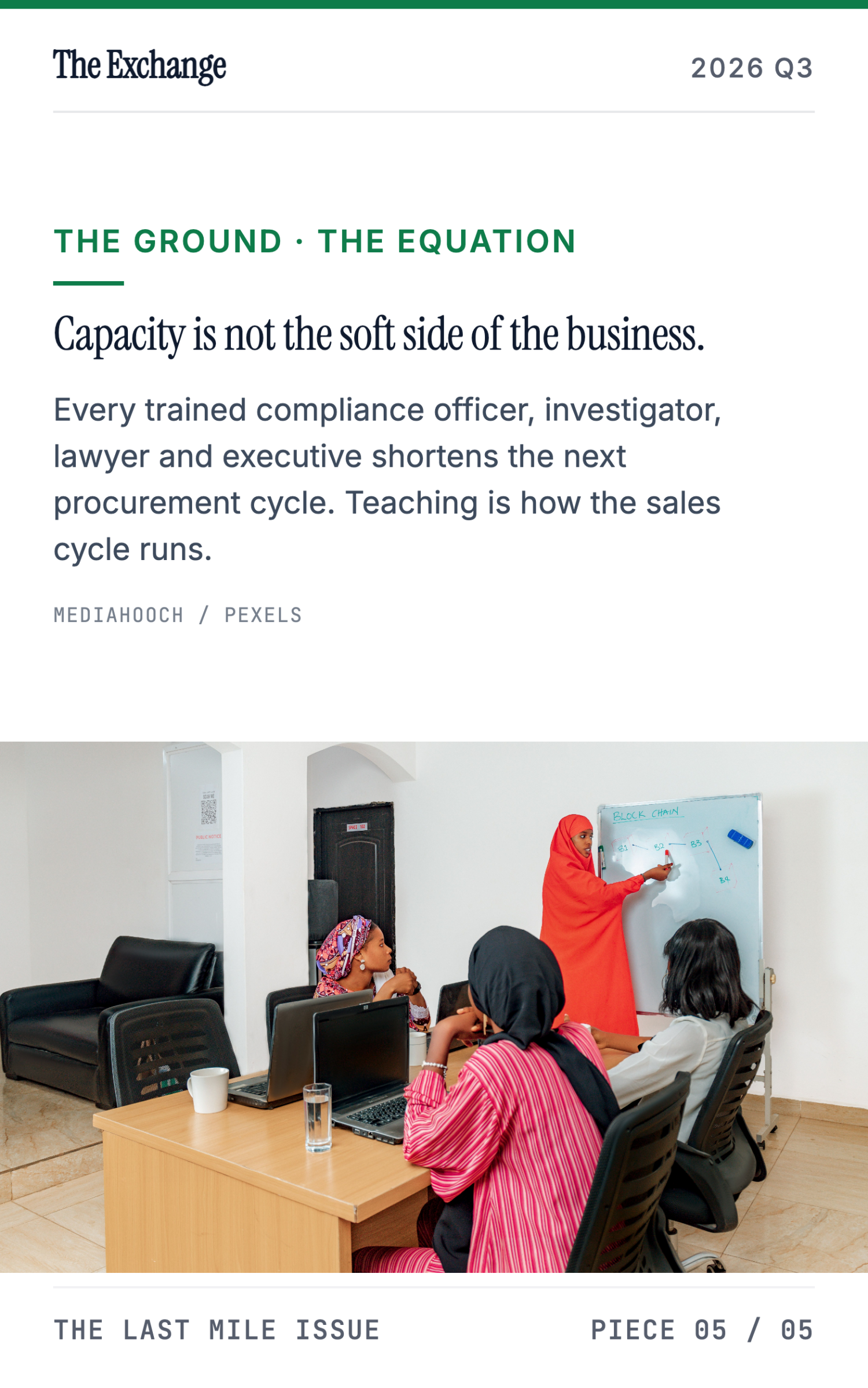 Teaching the Regulators: CCI Training and the Academy's First Cohorts - page 12