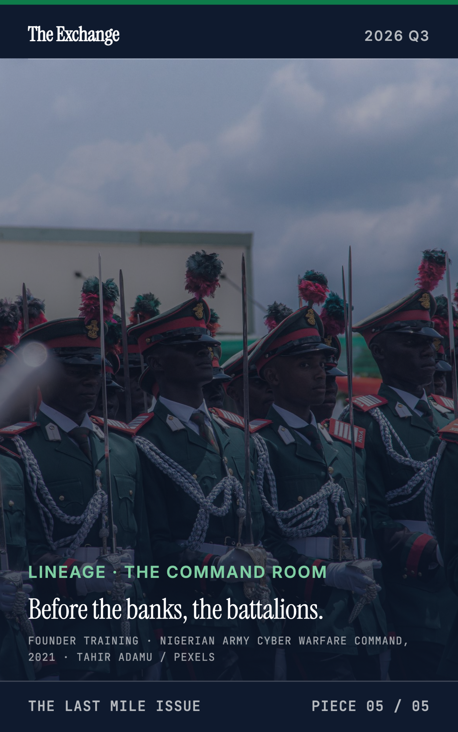 Teaching the Regulators: CCI Training and the Academy's First Cohorts - page 10