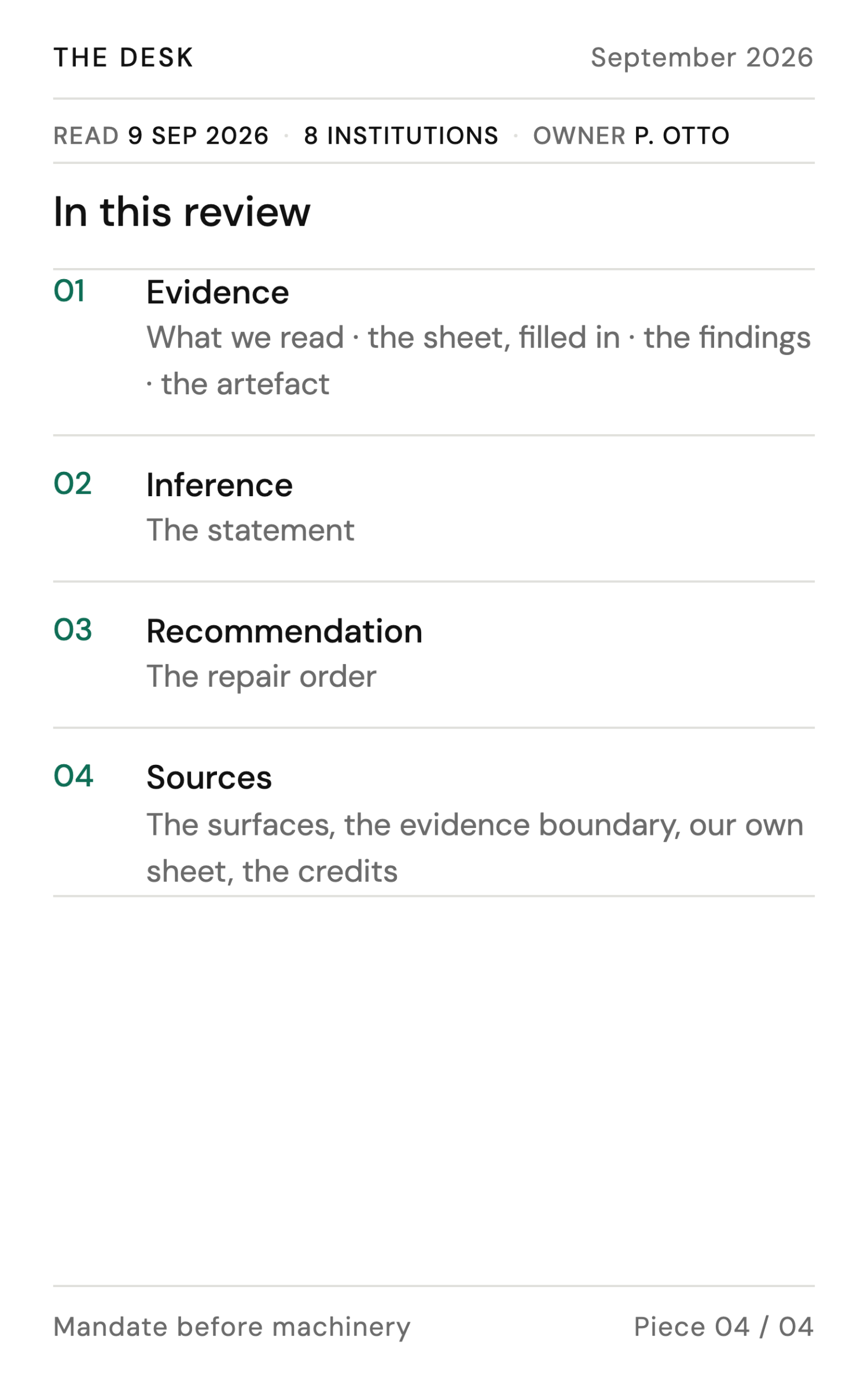 The review, run on eight newsrooms - page 2