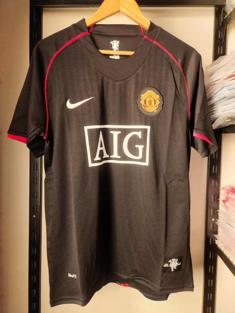 Manchester United Away Player Edition Retro 2007-08