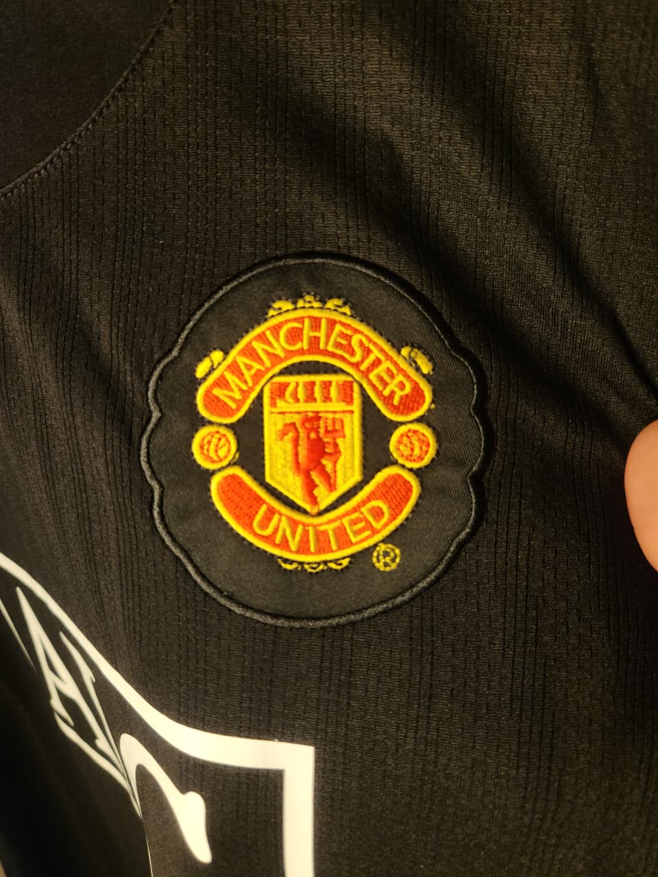 Manchester United Away Player Edition Retro 2007-08