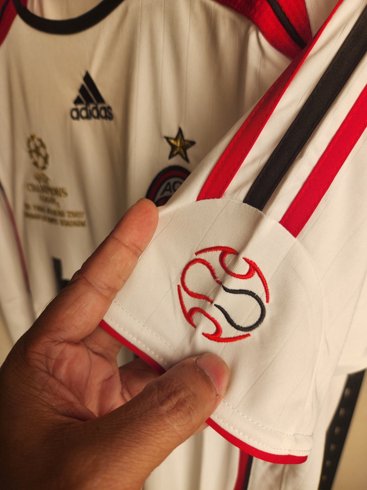 AC Milan Away Player Edition Retro 2006-07
