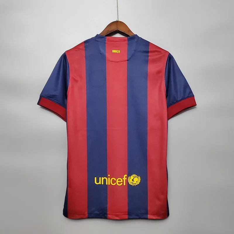Barcelona Home Player Edition Retro 2014-15