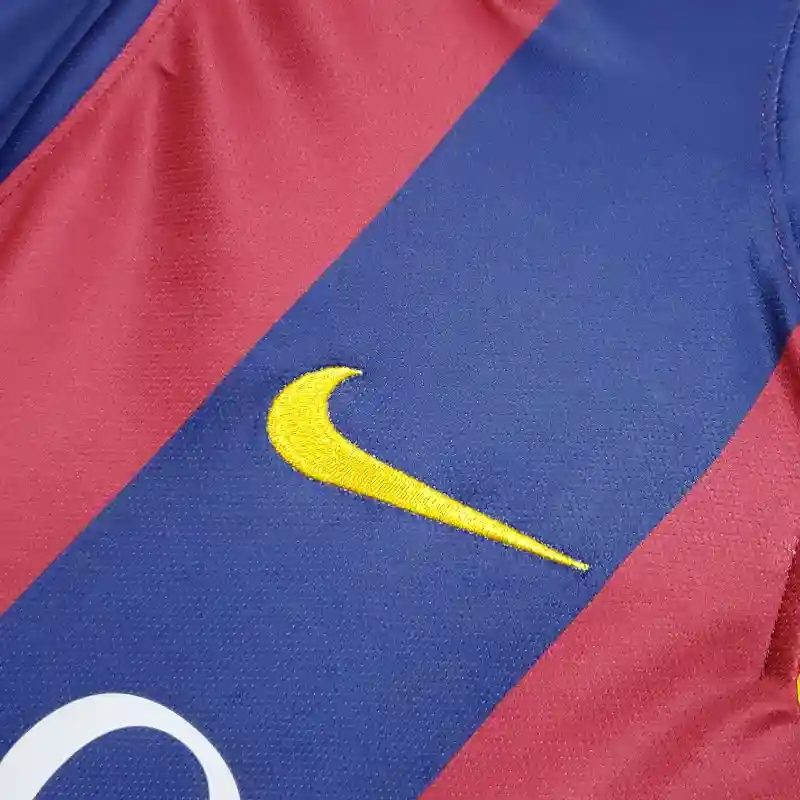 Barcelona Home Player Edition Retro 2014-15