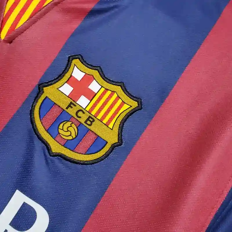Barcelona Home Player Edition Retro 2014-15