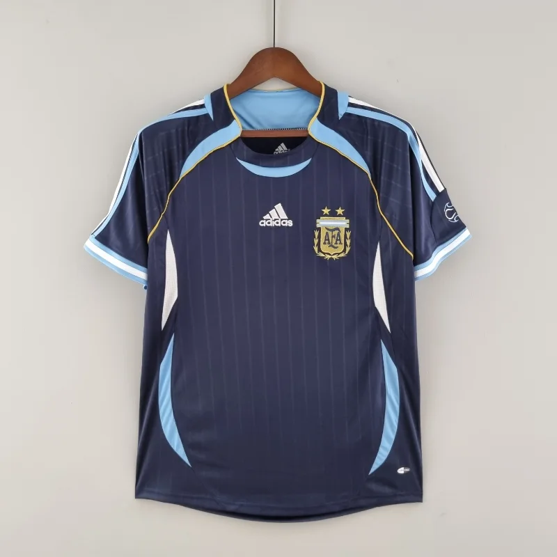Argentina Away Player Edition Retro 2006