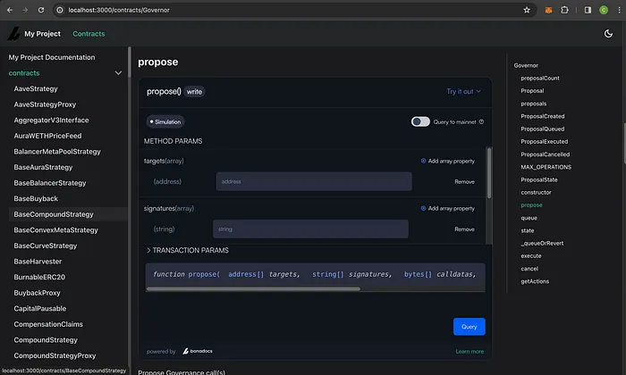 Generated screenshot for Origin USD (OUSD) protocol