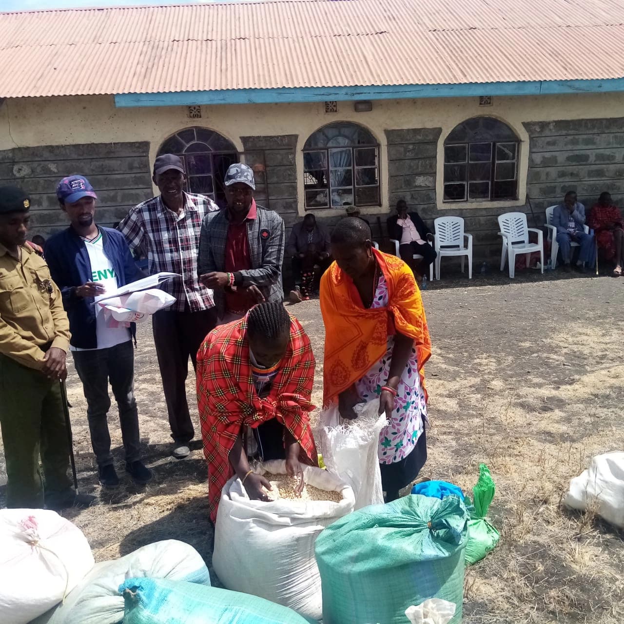 Food relief distribution