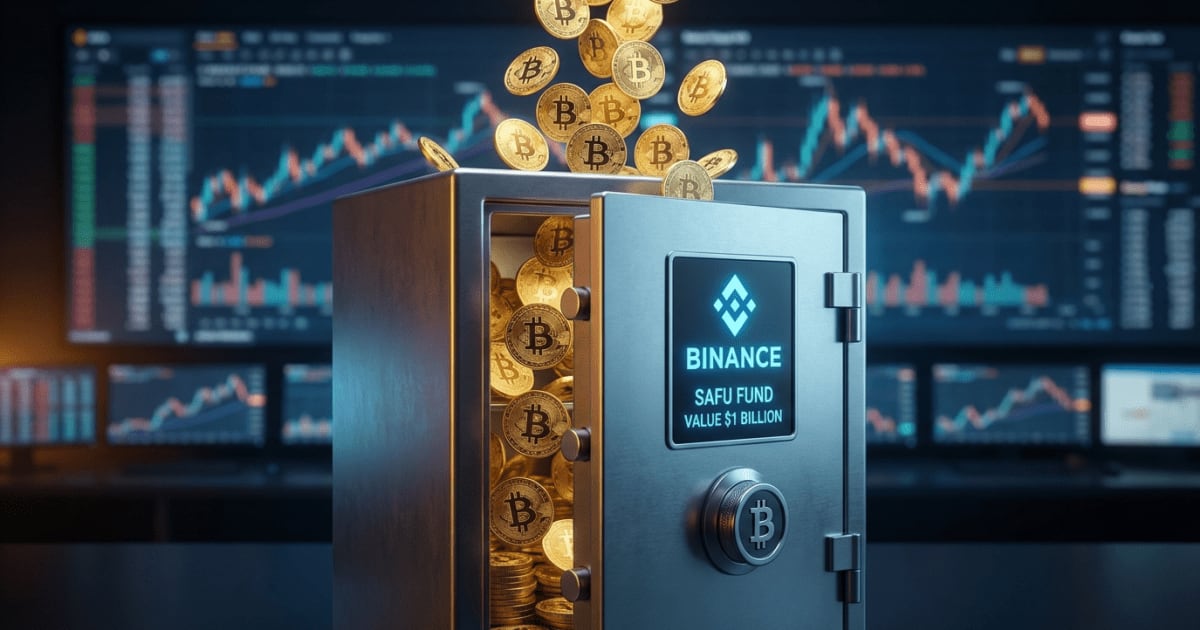 Bitcoin Recebe US$1 Bilhão da Binance em Fundo de Proteção