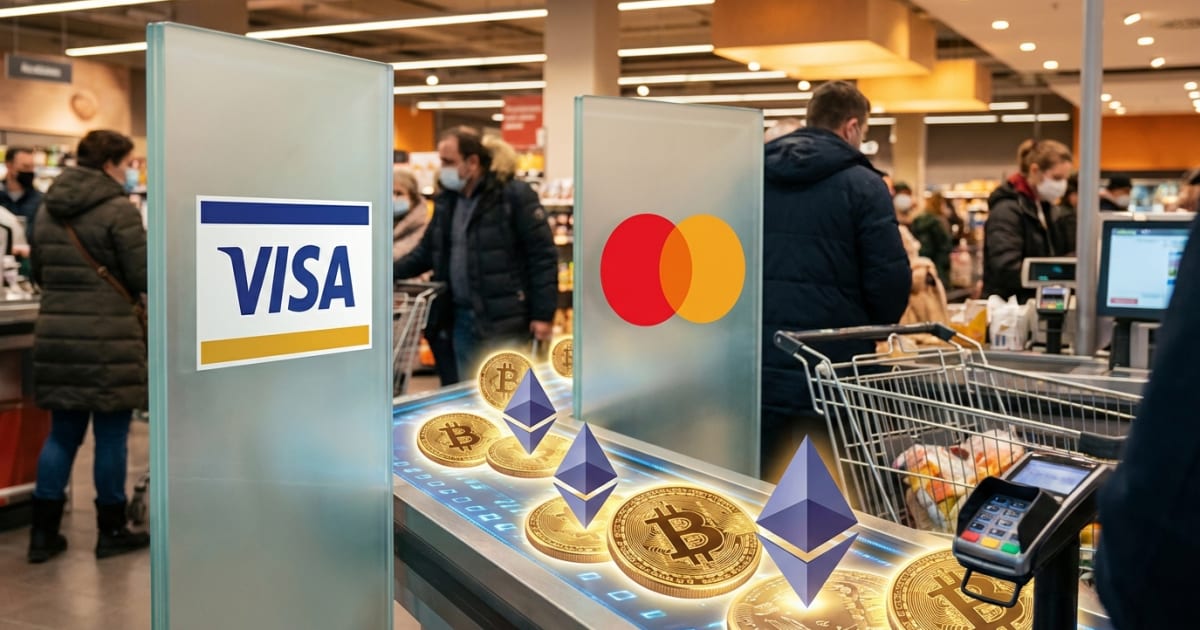 DeFi: Visa e Mastercard Freiam Stablecoins em Pagamentos Diários