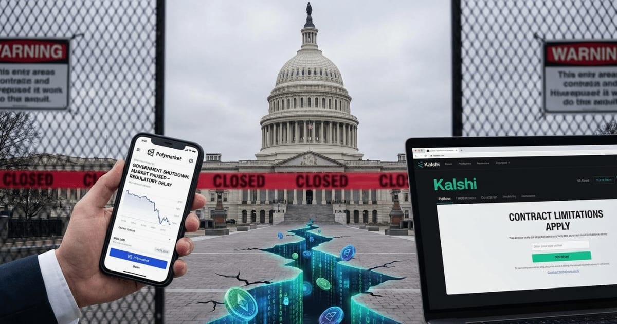 Fechamento do Governo dos EUA Revela Lacunas na Regulação Cripto