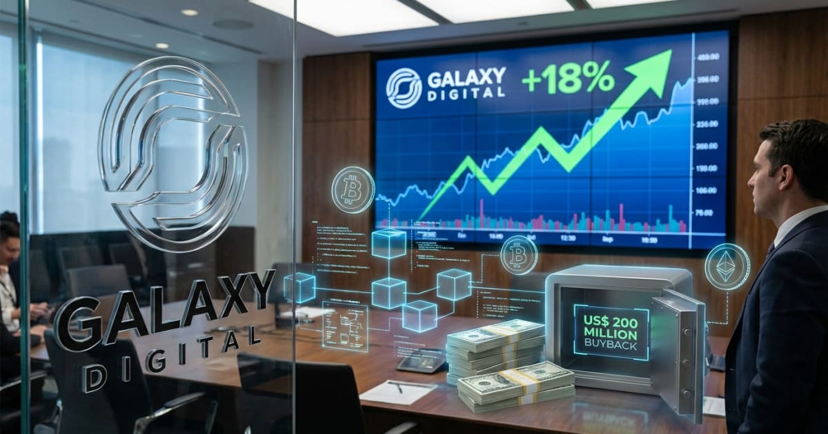 Altcoin: Galaxy Digital Salta 18% com Recompra de US$ 200 Mi