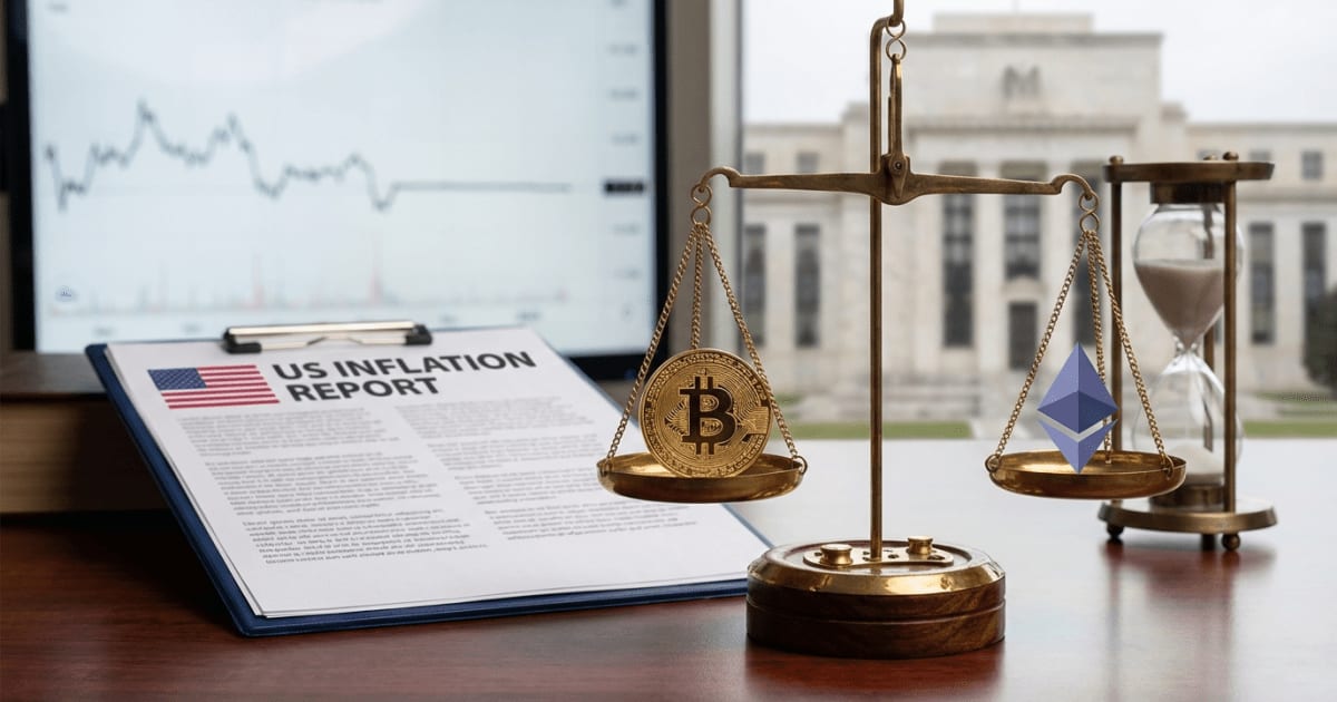 Ethereum e Bitcoin: Mercado Cripto Aguarda Inflação EUA