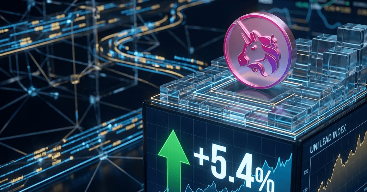 DeFi Impulsiona: Uniswap (UNI) Lidera Alta em Índice Cripto