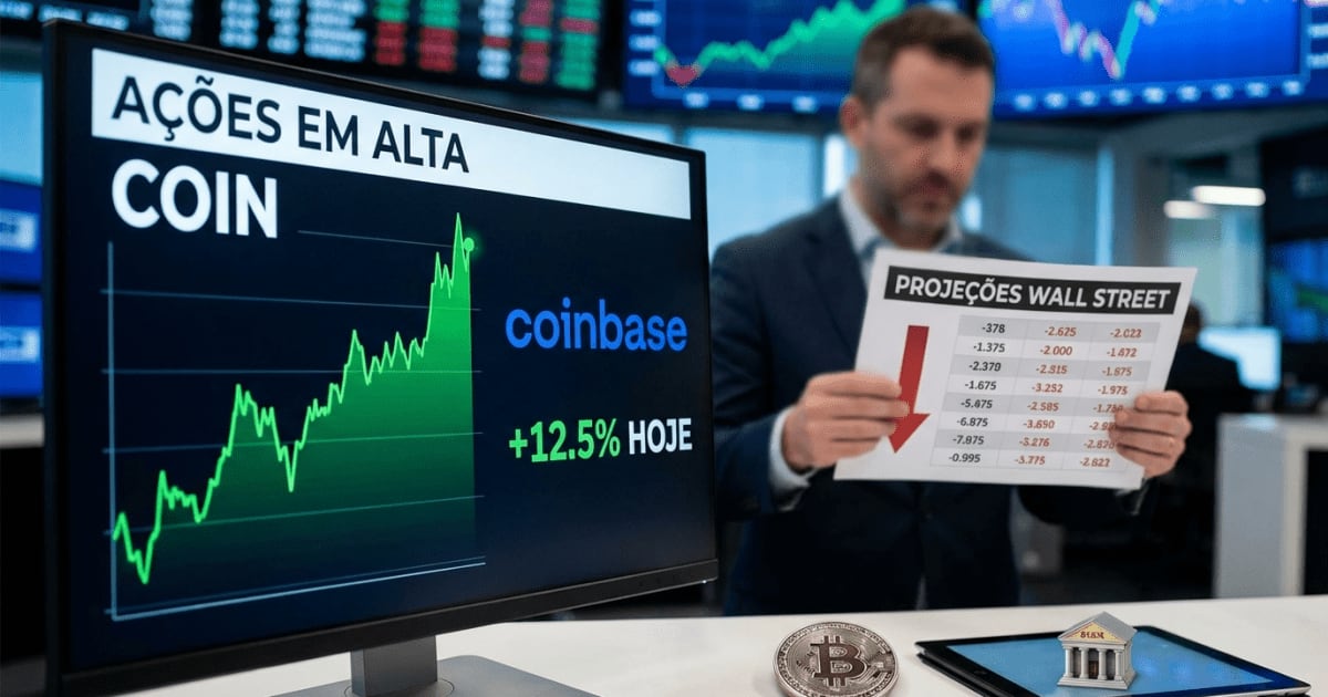 Altcoin: Ações da Coinbase Sobem, Desafiando Projeções de Analistas