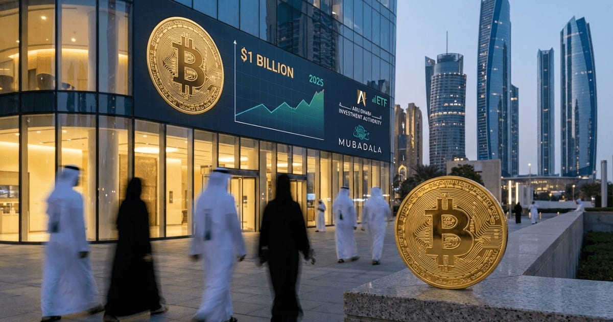 Bitcoin ETF: Fundos de Abu Dhabi Atingem US$ 1 Bilhão em 2025