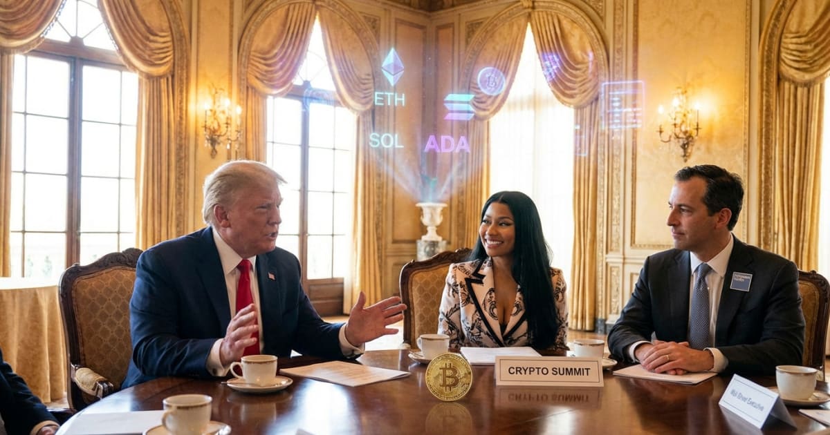 Altcoins Ganham Destaque em Cúpula Cripto Inusitada de Trump