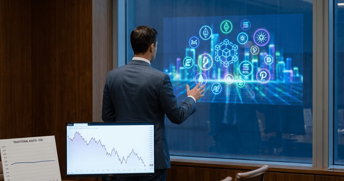 Fundos institucionais avaliam altcoins por retornos desafiadores