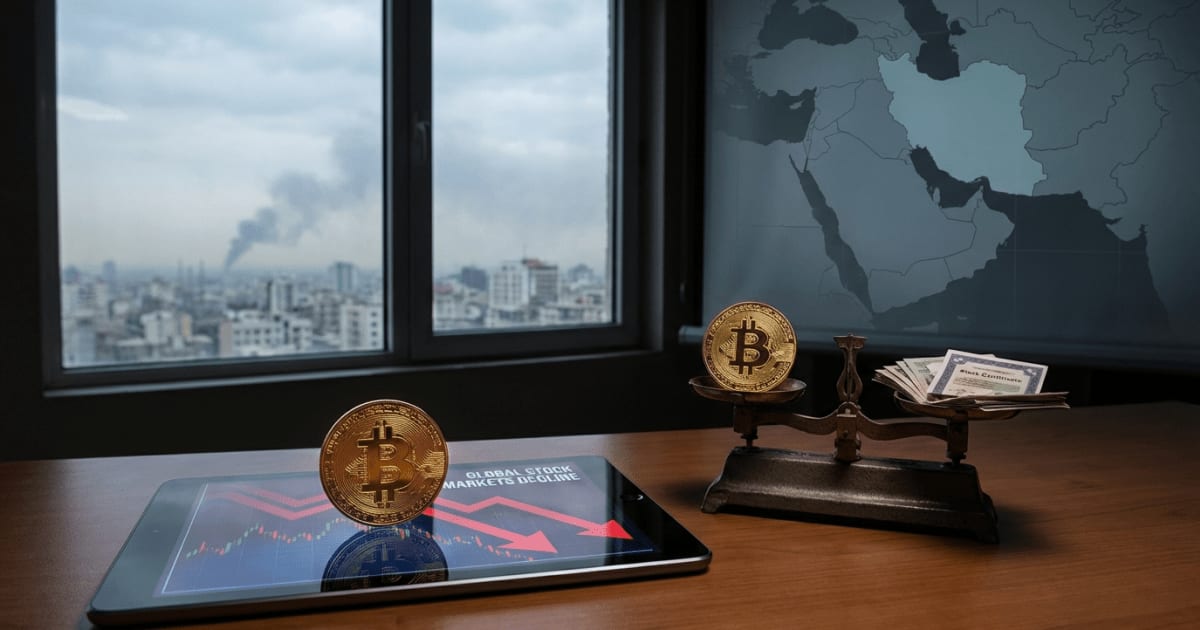 Bitcoin Supera Ações em Meio a Conflito e Aversão ao Risco