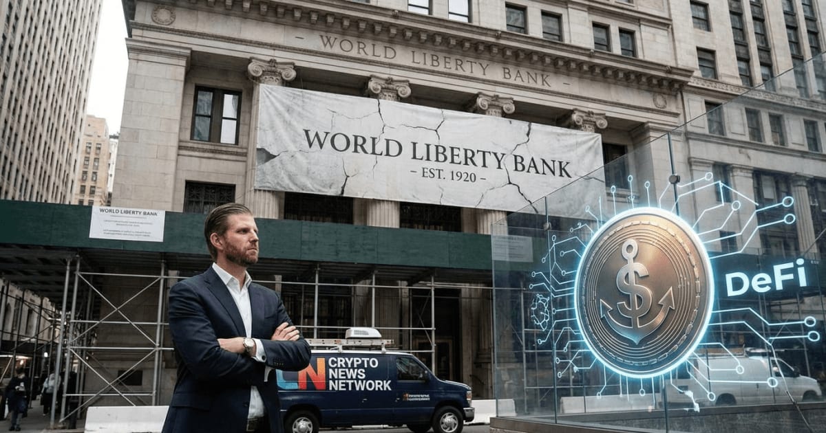 DeFi: Eric Trump Acusa Bancos de Serem "Anti-Americanos