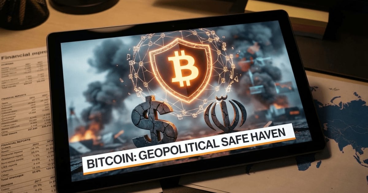 Bitcoin Ganha Destaque como Refúgio em Cenário Geopolítico