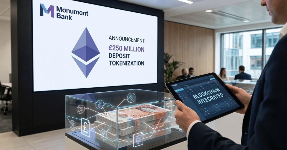 Ethereum: Banco Britânico Inova com Tokenização de £250M