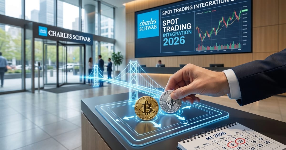 Schwab Planeja Negociação Direta de Ethereum e Bitcoin em 2026