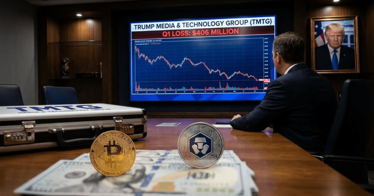 Bitcoin Desvaloriza: Trump Media Perde US$406 Mi em Prejuízo