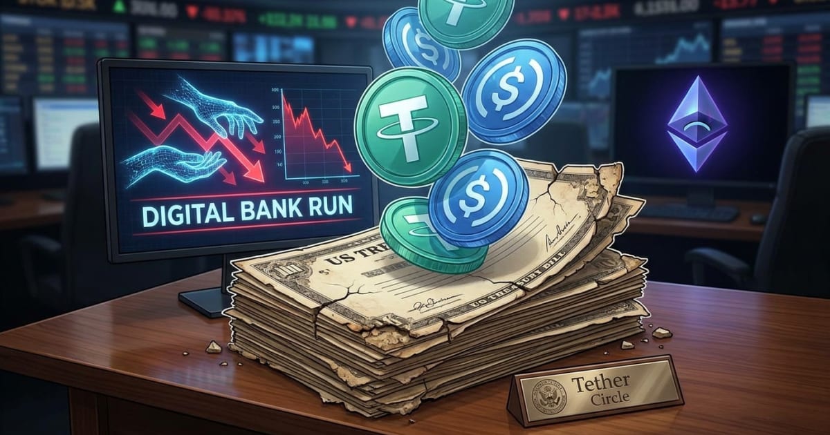 Ethereum e Stablecoins: T-bills Não Blindam de Crise, Diz Especialista
