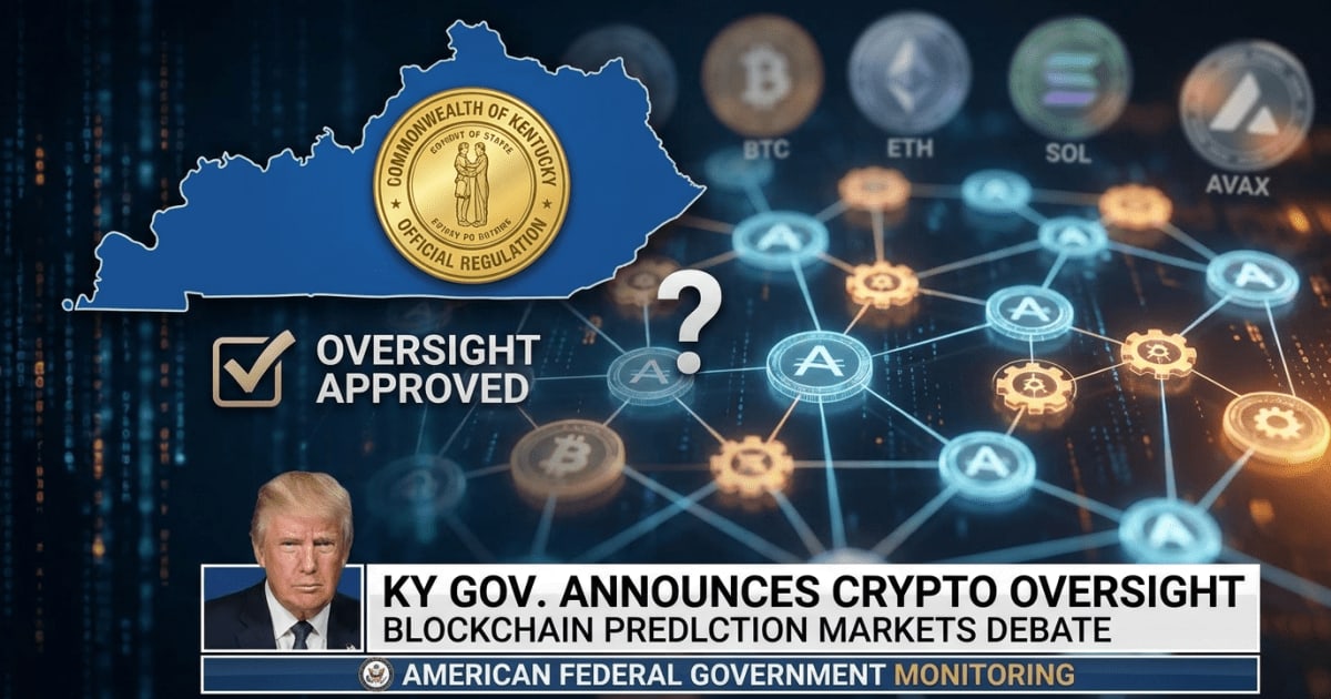 Kentucky Põe Altcoins em Xeque com Regulação de Previsão