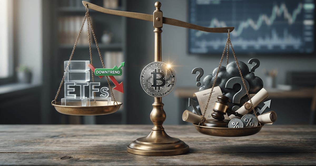 Bitcoin: ETFs Reduzem Saídas, Mas Novas Incertezas Surgem