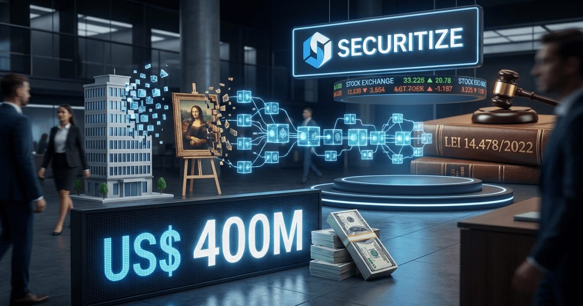 Securitize busca US$400M: Regulação chave para estreia pública