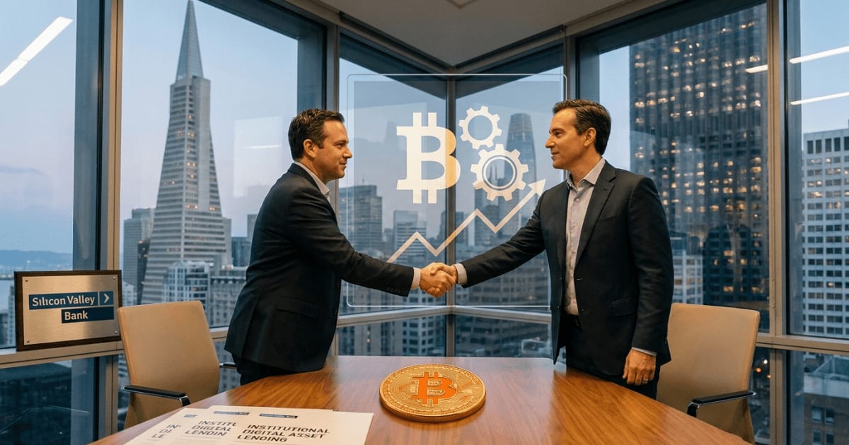 Bitcoin Lending Entra em Nova Era Institucional, aponta SVB