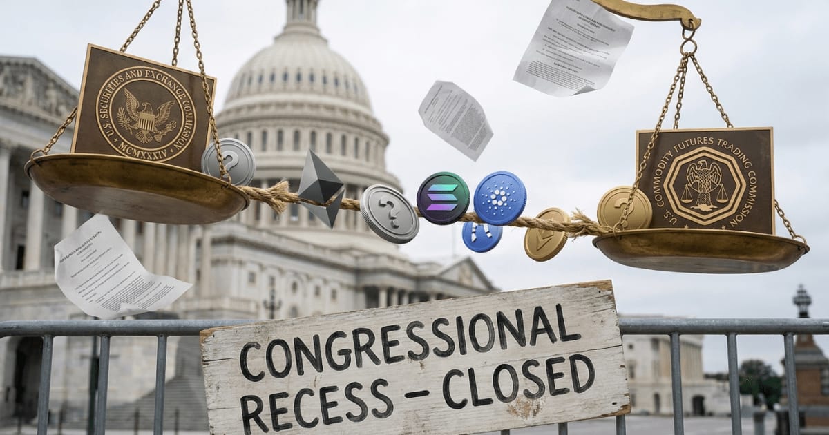 Altcoins: Recesso do Congresso EUA Estagna Regulação Cripto
