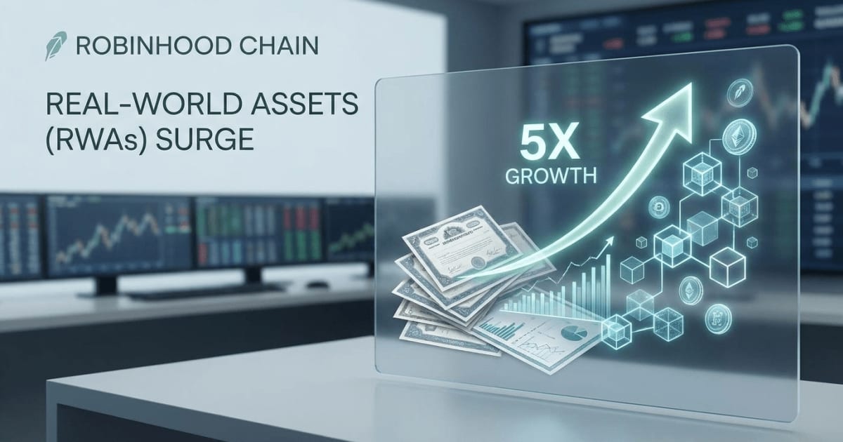 Altcoin e RWAs: Robinhood Chain Multiplica Ativos por Cinco