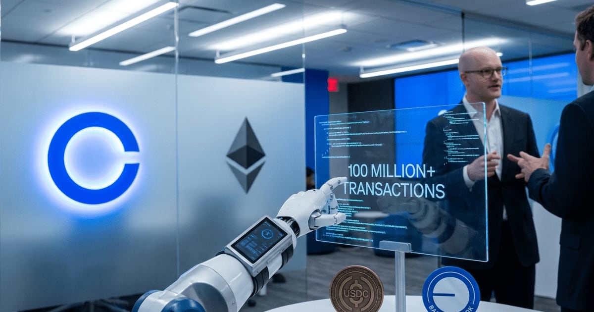 Ethereum e Base: Coinbase Lidera Finanças Agênticas para Pagamentos de IA
